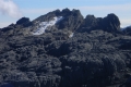 Puncak Jaya - peaks west of New Zealand Pass and remnant glacier (Robert Cassady, 2010)