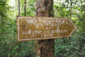 Benum - One of many golden trail signs (Dan Quinn, July 2024)