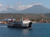 Ijen Merapi as seen from Bali-Java ferry, by Heinz von Holzen
