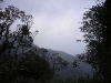 Cloudy weather at the top         