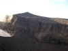 'Puncak' Merpati above a crater