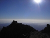 Java's south coast in the distance    