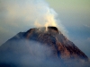 Merapi from Merbabu, by Wolfgang Piecha
