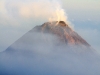 Merapi from Merbabu, by Wolfgang Piecha
