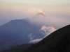 Merapi at dusk      