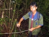 Tamne Eden guide collecting rattan