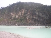 Kawah Putih crater lake 