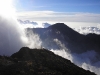 On the summit ridge      