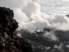 Strong gas emission on the caldera ground, by Wolfgang Piecha