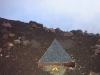 Monument near the summit