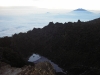 Dawn on Sumbing crater