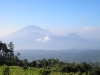 Merbabu in the distance