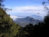 Ungaran in the distance, behind Telomoyo, as seen from Merbabu