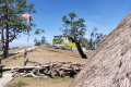 A lopo next to the observatory at the foot of Fatu Timau (Hélène van Schoote, August 2021)
