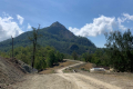 The newly paved road to Fatu Timau (Hélène van Schoote, August 2021)