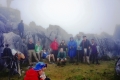 Group below summit of Matebean (Trevor Sharot, July 2018)