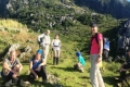 Rest stop on ascent of Matebean (Nicholas Hughes, July 2018)