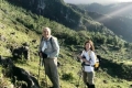 Roland and Brigitte on ascent of Matebean (Lisa Peterskovsky, Jluy 2018)