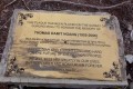 116 Memorial plaque at Mulu summit