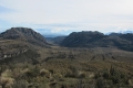 30 Nov 2010 View back towards cave camp and Lake Habbema from Trikora flank