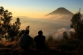 Sindoro from Dieng Plateau Sindoro from Dieng Plateau