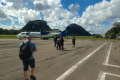 Api Pinnacles - boarding a flight to Miri from Mulu (Dan Quinn, July 2024)