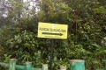 Gunung Irau - Sign at the entrance for the Mossy Forest (Dan Quinn, January 2019)
