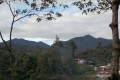Gunung Irau - view of Gn Irau (left) and Gn Brinchang from the road between Tanah Rata and Brinchang (Dan Quinn, January 2019)