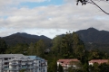 Gunung Irau - view of Gn Irau (left) and Gn Brinchang from the road between Tanah Rata and Brinchang (Dan Quinn, January 2019)