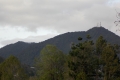 Gunung Irau - view of Gn Irau (left) and Gn Brinchang from the road between Tanah Rata and Brinchang (Dan Quinn, January 2019)
