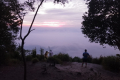 Waiting for sunrise on Gunung Kerunai (Dan Quinn, July 2024)