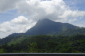 Gunung Kenderong seen from the main road near Gerik (Dan Quinn, June 2022)