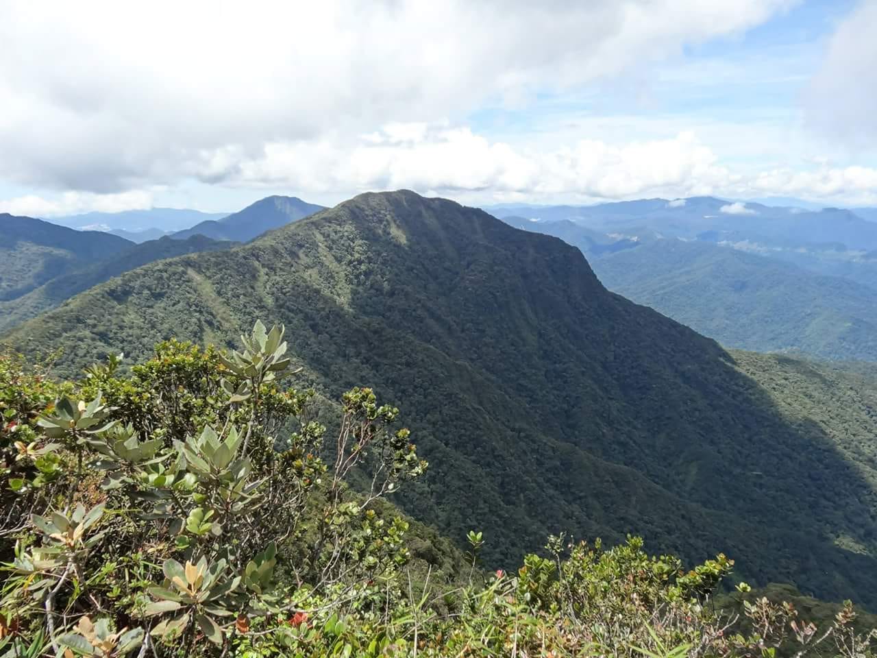 14 Gunung Gayong visible from Korbu peak