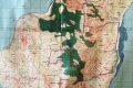 Indonesian topographical map of Atauro Island
