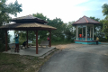 Rest areas on the Bukit Kledang trail (Dan Quinn, July 2024)