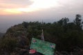 Gunung Pulai - at the summit (Dan Quinn, July 2024)