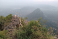 Gunung Pulai - starting to descend from the summit (Dan Quinn, July 2024)