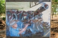 Gunung-Sabatai-Morotai-sign-“When-Australia-arrived-I-Survived”-Nick-Hughes-October-2015
